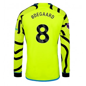 Maillot de foot Arsenal Martin Odegaard #8 Extérieur 2023-24 Manche Longue